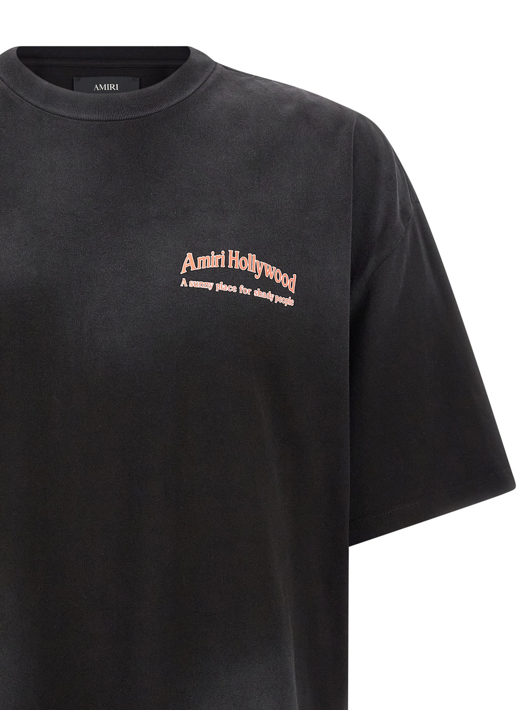 Amiri Black Cotton T-Shirt