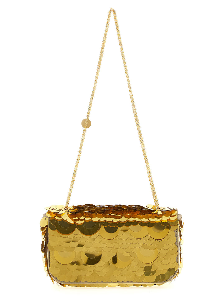 Paco Rabanne Gold Polyester Shoulder Bag