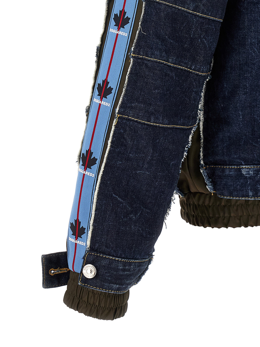 Dsquared² Blue Cotton Denim Jacket