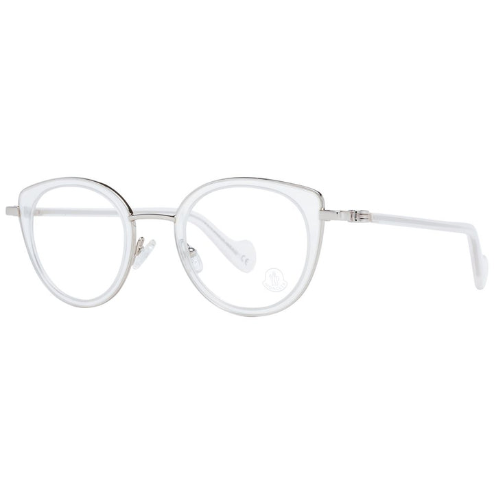 Moncler White Metal Glasses (Frames)