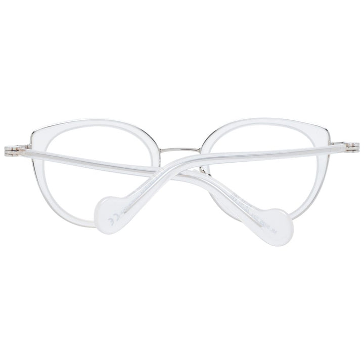 Moncler White Metal Glasses (Frames)