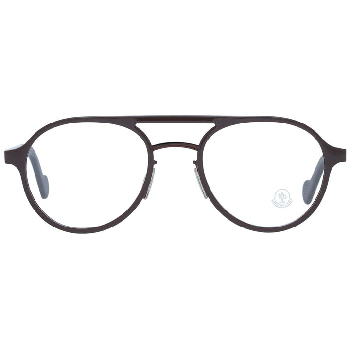 Moncler Brown Metal Glasses (Frames)