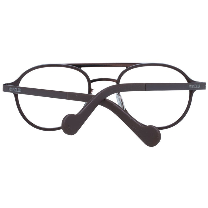 Moncler Brown Metal Glasses (Frames)