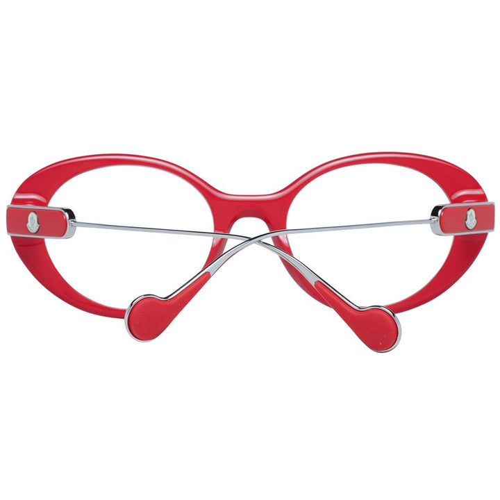 Moncler Red Metal & Plastic Glasses (Frames)