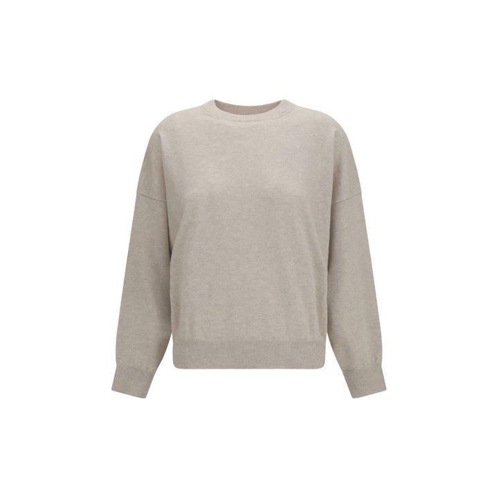 Brunello Cucinelli Beige Cashmere Sweater