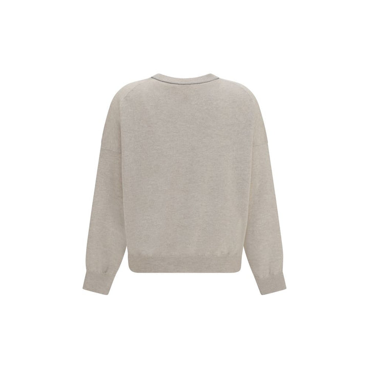 Brunello Cucinelli Beige Cashmere Sweater