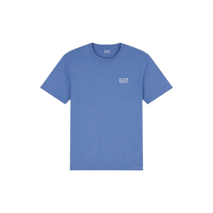 EA7 Emporio Armani Blue Cotton Sportswear