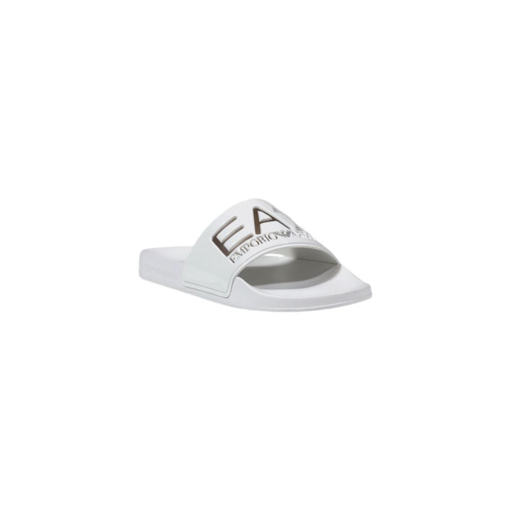 EA7 Emporio Armani Pink Pvc Slippers