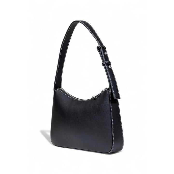 Karl Lagerfeld Black Artificial Leather Handbag