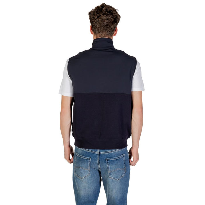 Armani Exchange Blue Cotton Sweatshirt