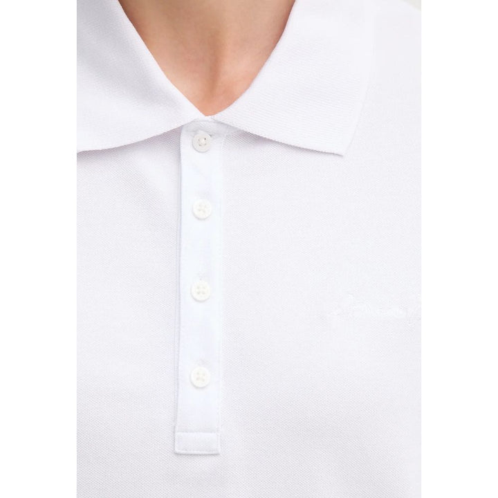 Armani Exchange White Cotton T-Shirt