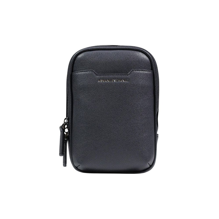 Armani Exchange Black Polyester Backpack