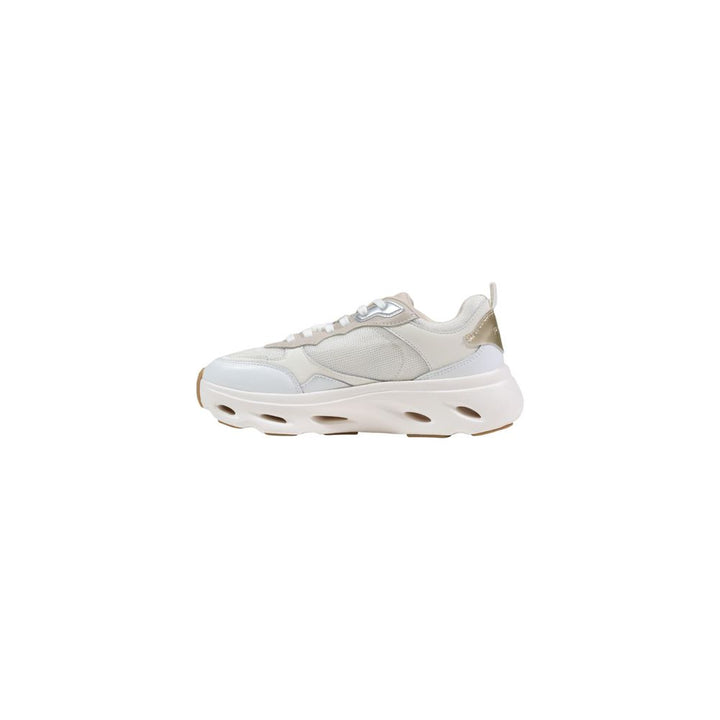 PINKO White Leather Chunky Sneakers
