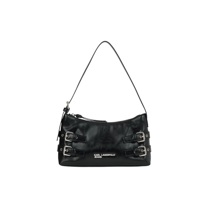 Karl Lagerfeld Black Polyethylene Handbag