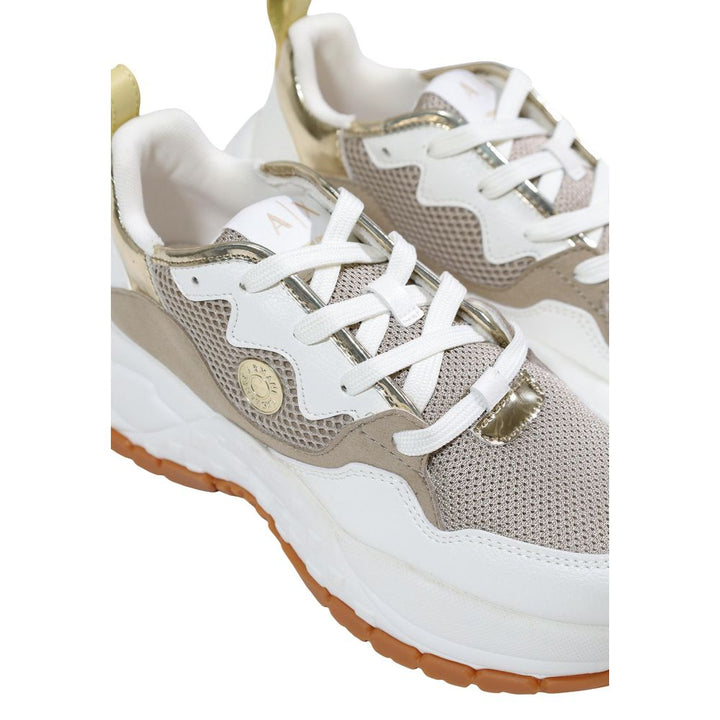 Armani Exchange Bicolor Polyethylene Athletic Sneakers
