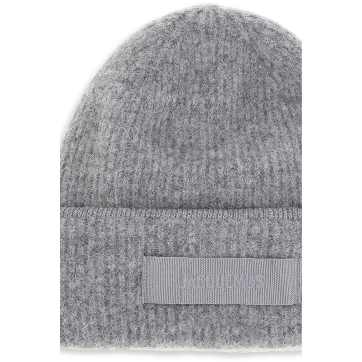 Jacquemus Gray Alpaca Vicugna Pacos Beanie
