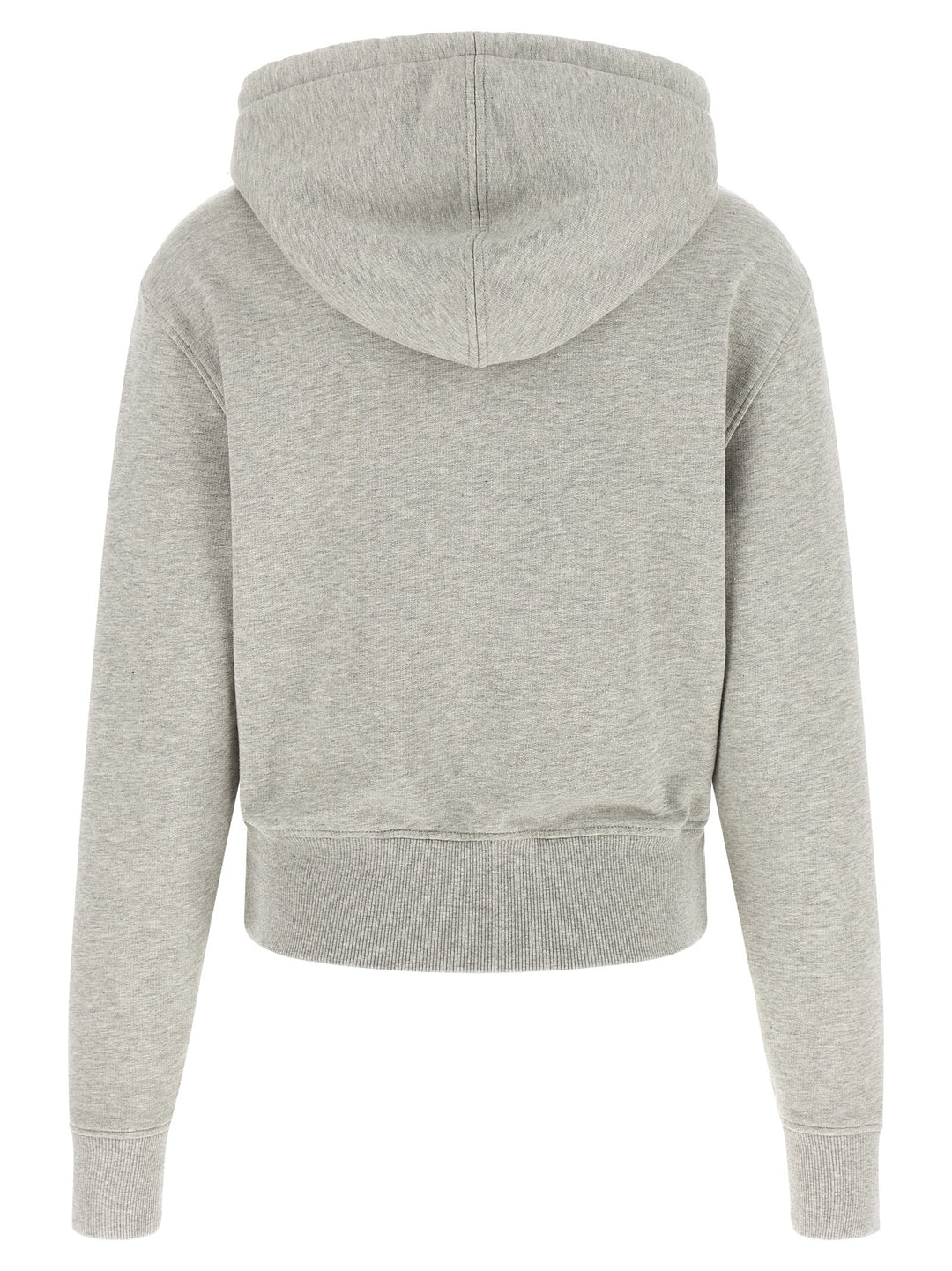Ami Paris Gray Cotton Sweatshirt