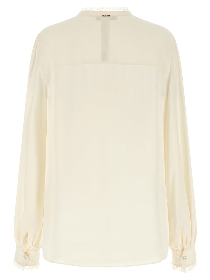 Twinset White Viscose Blouse