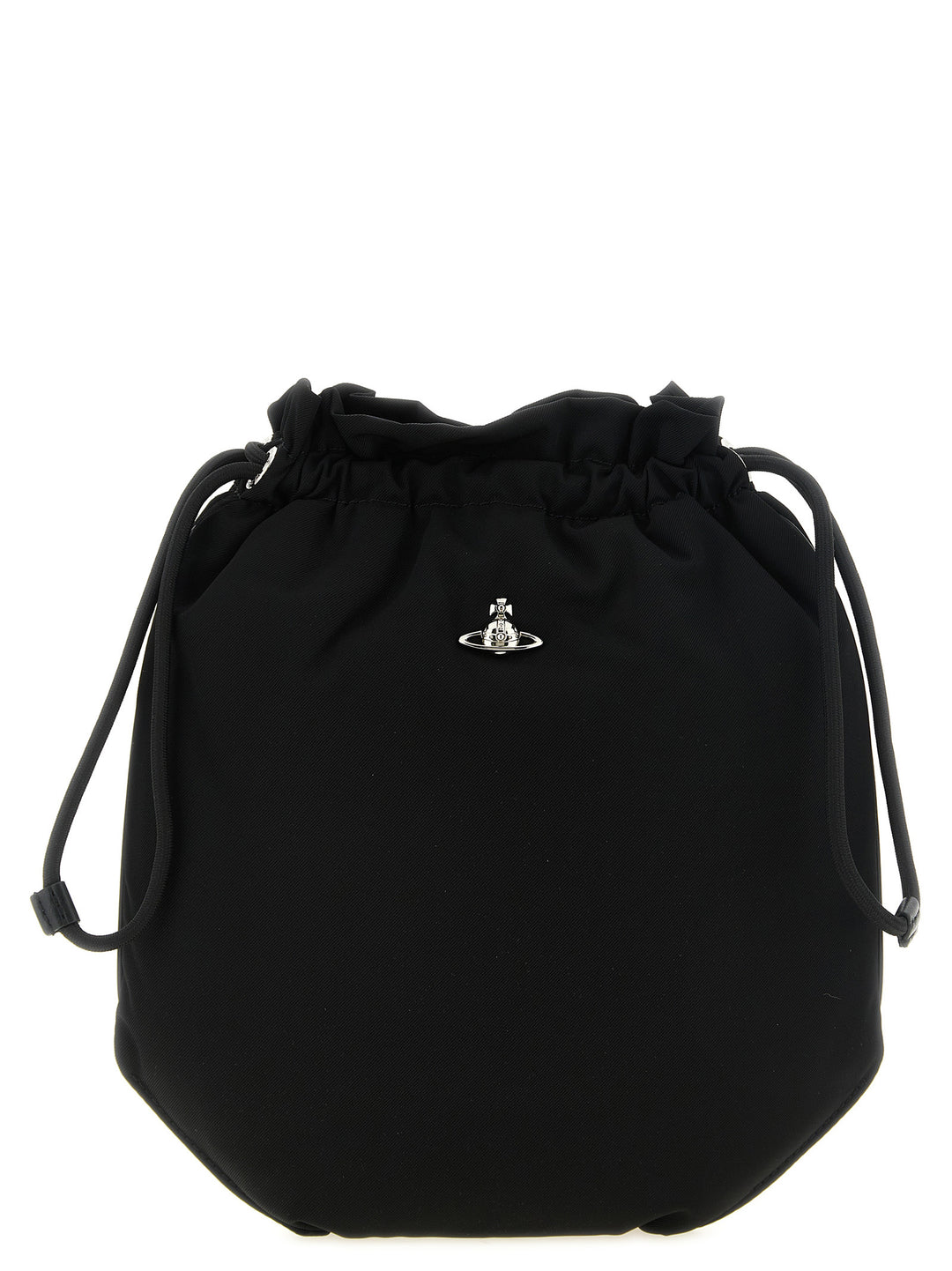 Vivienne Westwood Black Polyester Clutch Bag