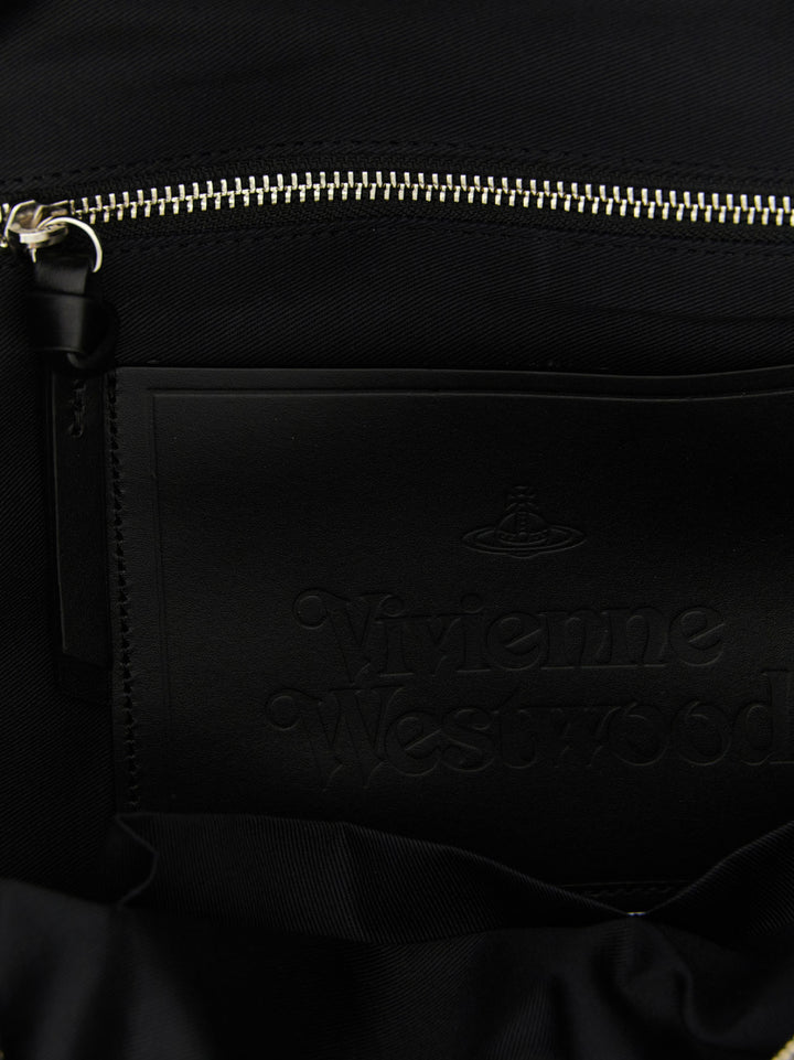 Vivienne Westwood Black Cotton Backpack