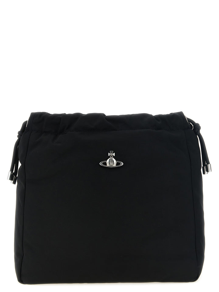 Vivienne Westwood Black Polyester Shoulder Bag