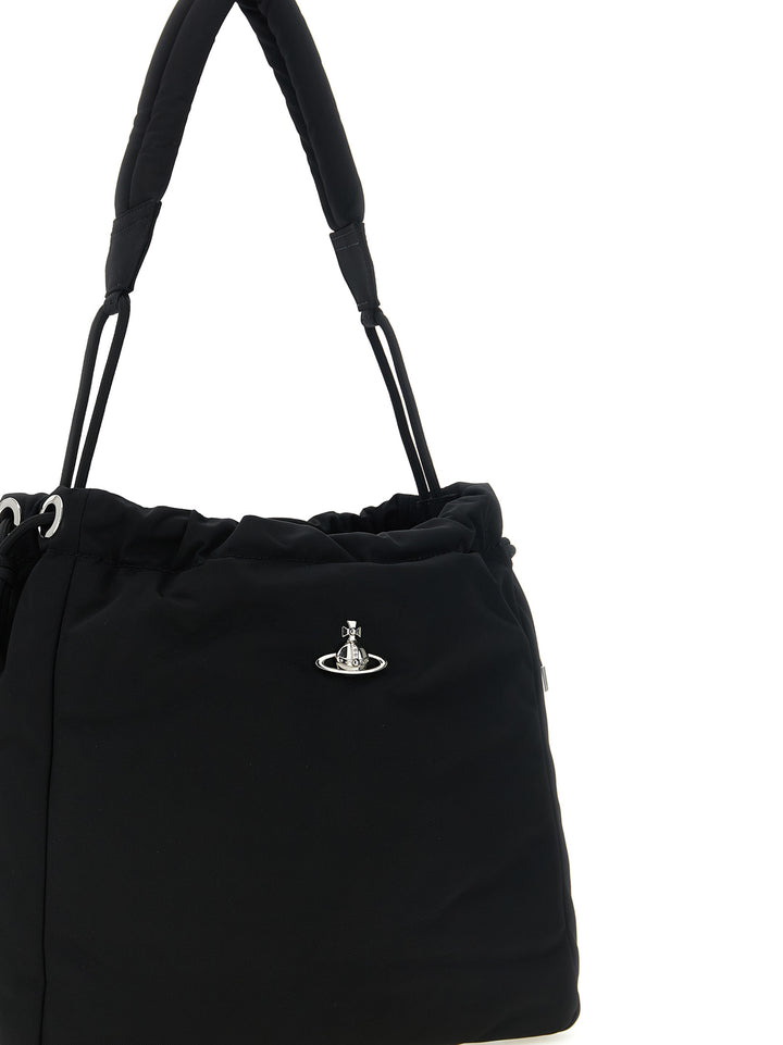 Vivienne Westwood Black Polyester Shoulder Bag