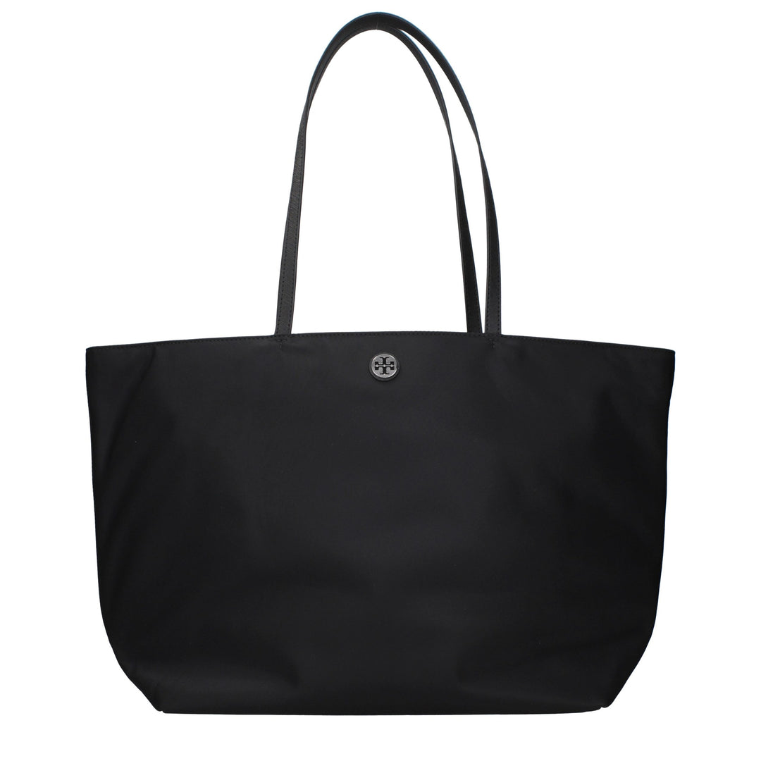 Tory Burch Black Fabric Shoulder Bag