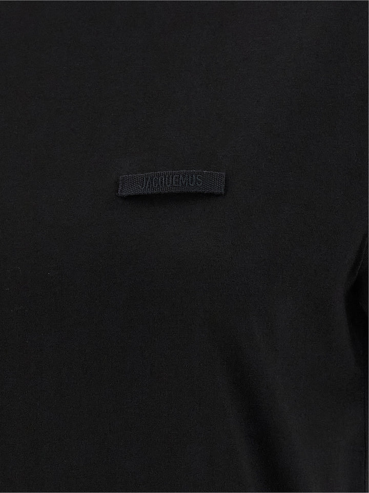 Jacquemus Black Cotton T-Shirt