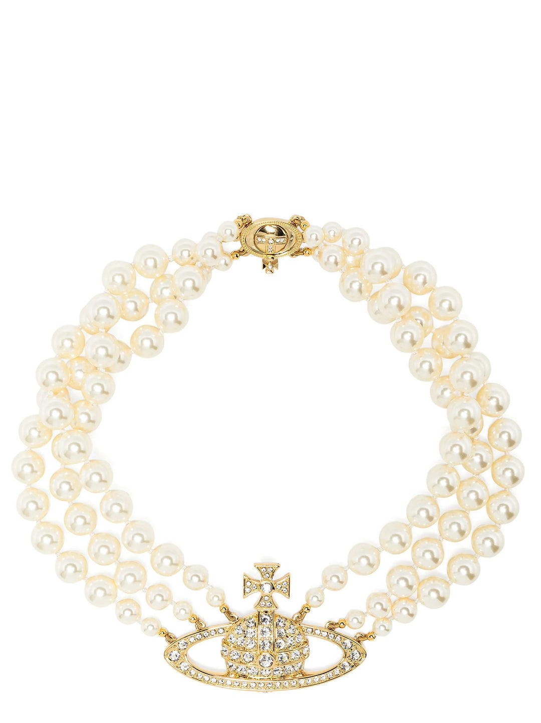 Vivienne Westwood Gold Brass Necklace