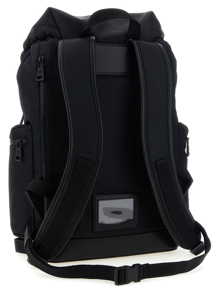Moncler Black Polyamide Backpack