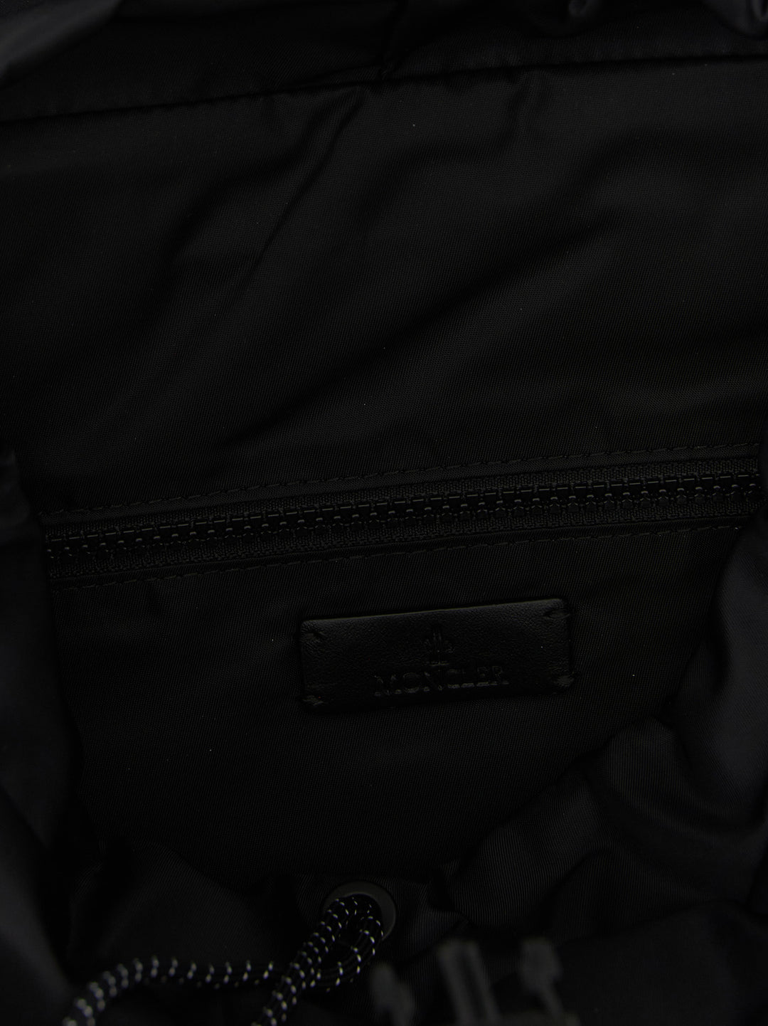 Moncler Black Polyamide Backpack