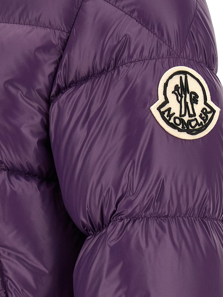 Moncler Purple Polyamide Shell Jacket