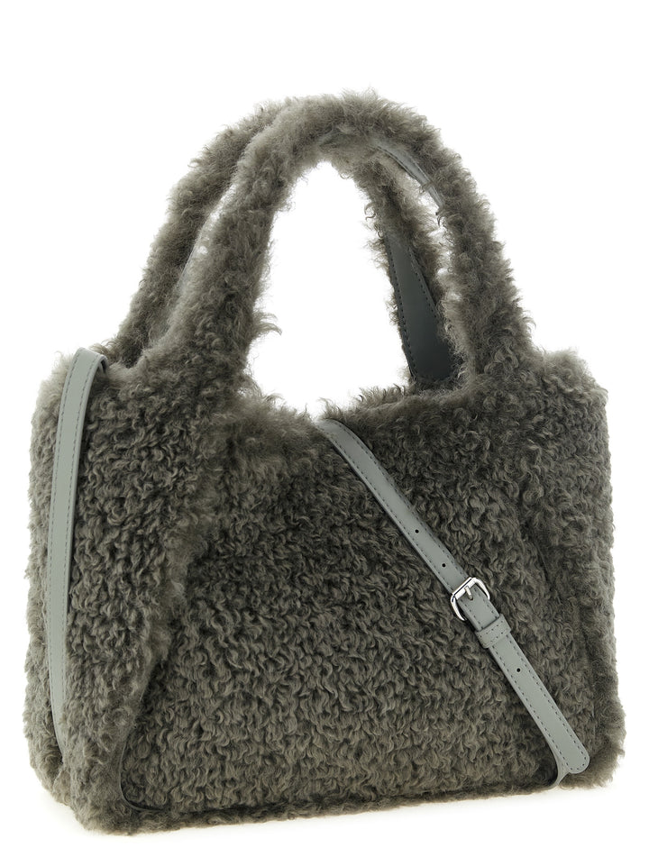 Stella McCartney Gray Polyester Tote Bag