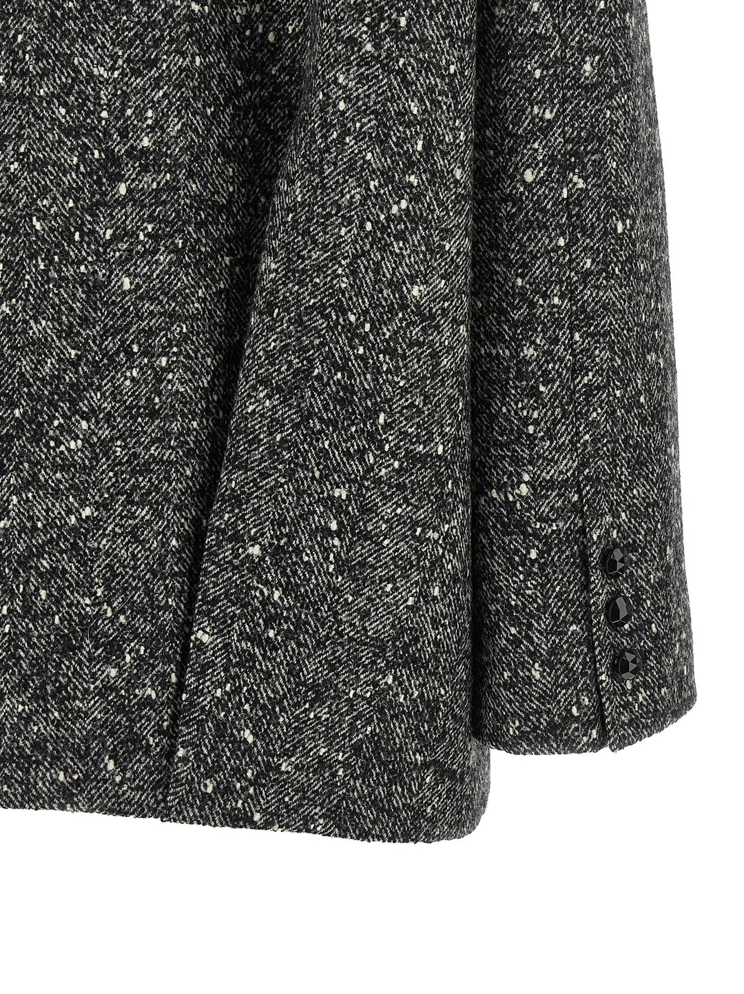 Valentino Garavani Bicolor Virgin Wool Coat