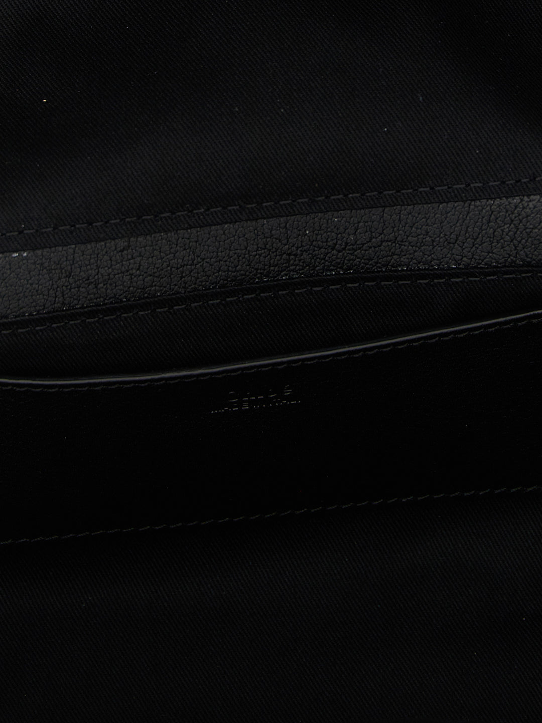 Chloé Black Buffalo Leather Shoulder Bag