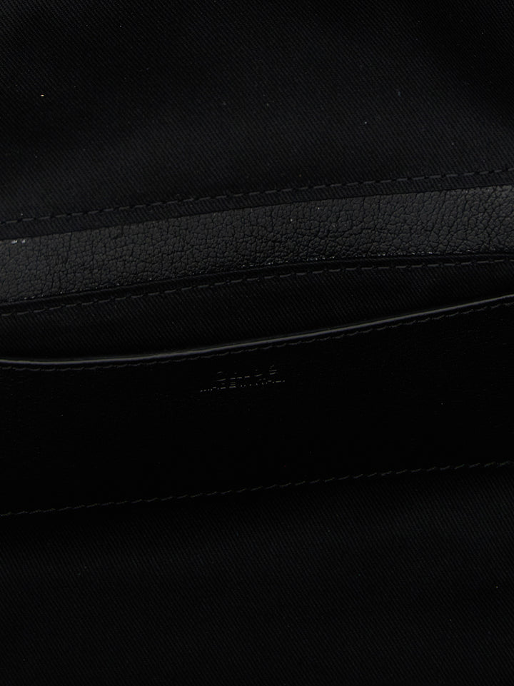 Chloé Black Buffalo Leather Shoulder Bag