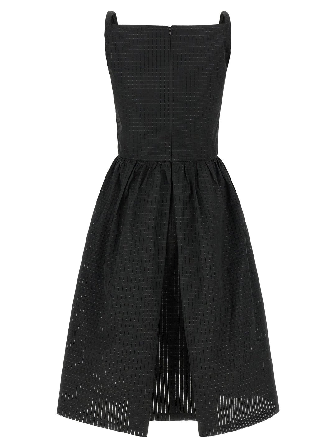 Vivienne Westwood Black Polyester Midi Dress