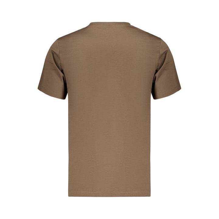 The North Face Brown Cotton Men's T-Shirt