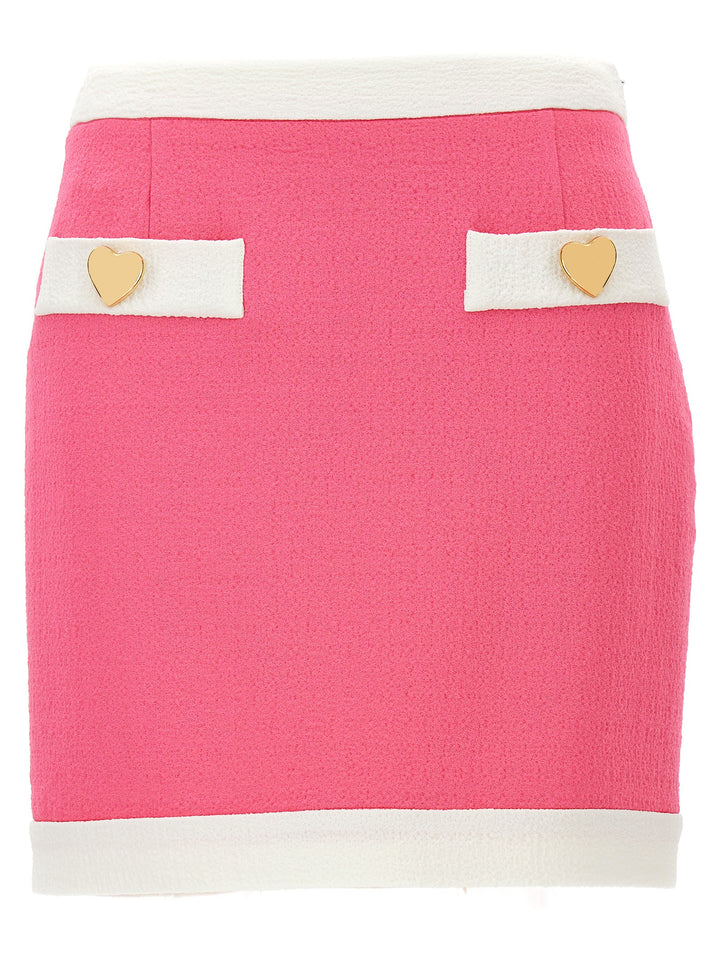 Moschino Multicolor Viscose Long Skirt