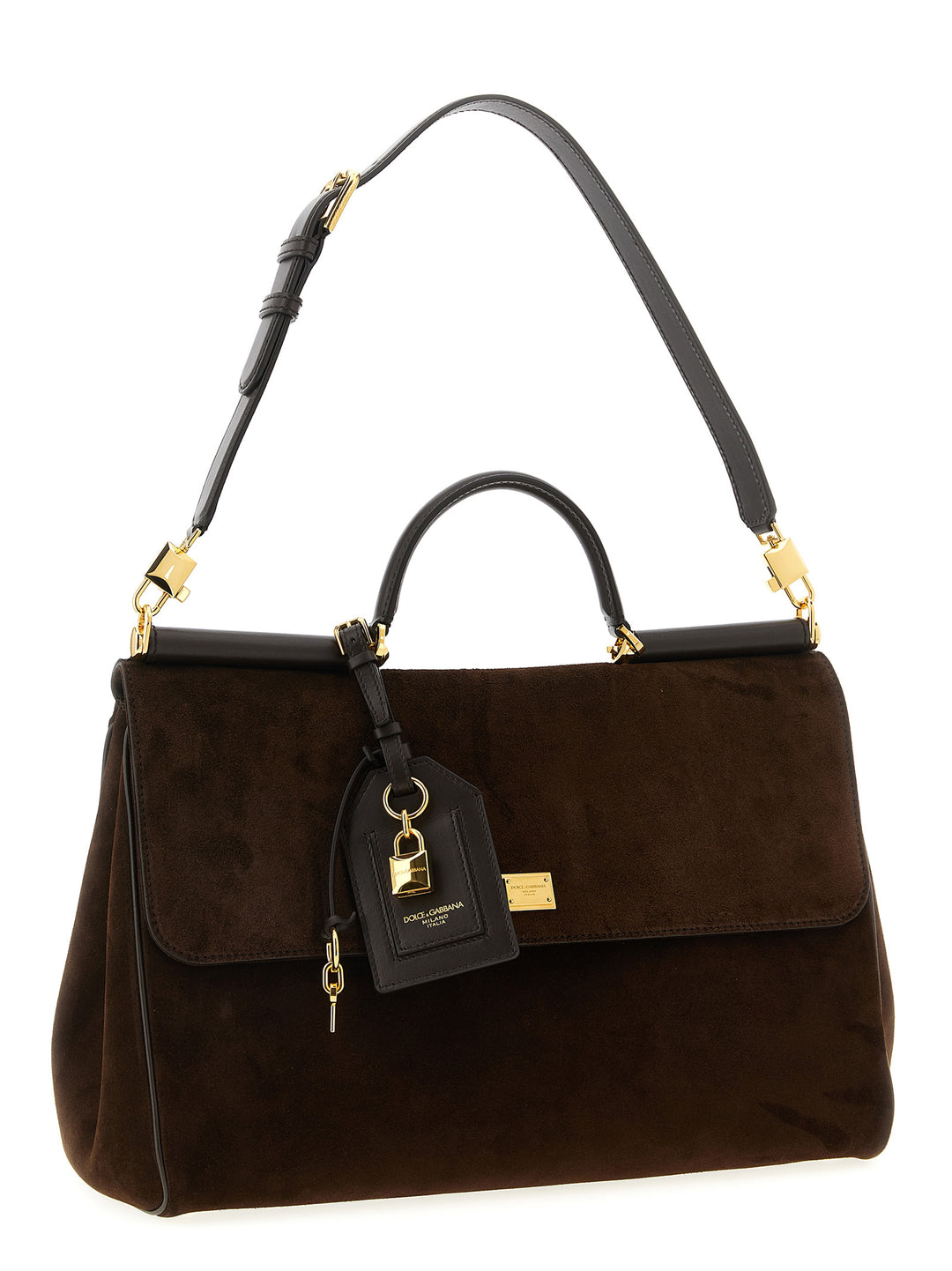 Dolce & Gabbana Brown Pvc Handbag