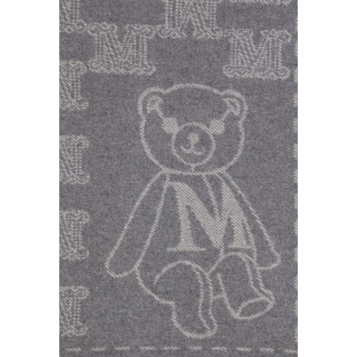 Max Mara Gray Cashmere Scarf