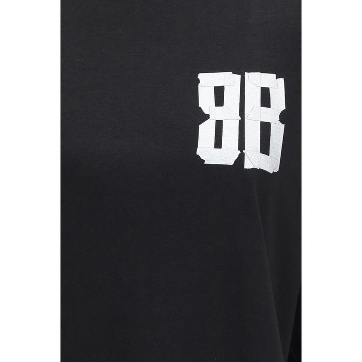 Balenciaga Black Cotton T-Shirt