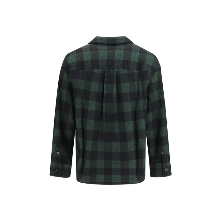 Ami Paris Bicolor Wool Oves Aries Shirt