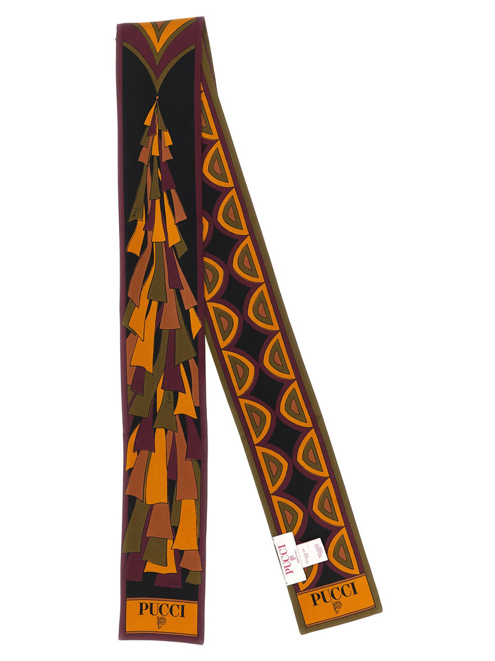 Emilio Pucci Multicolor Silk Scarf