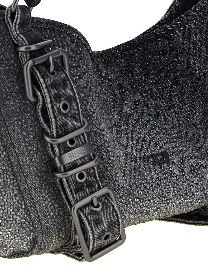 Diesel Black Cotton Handbag