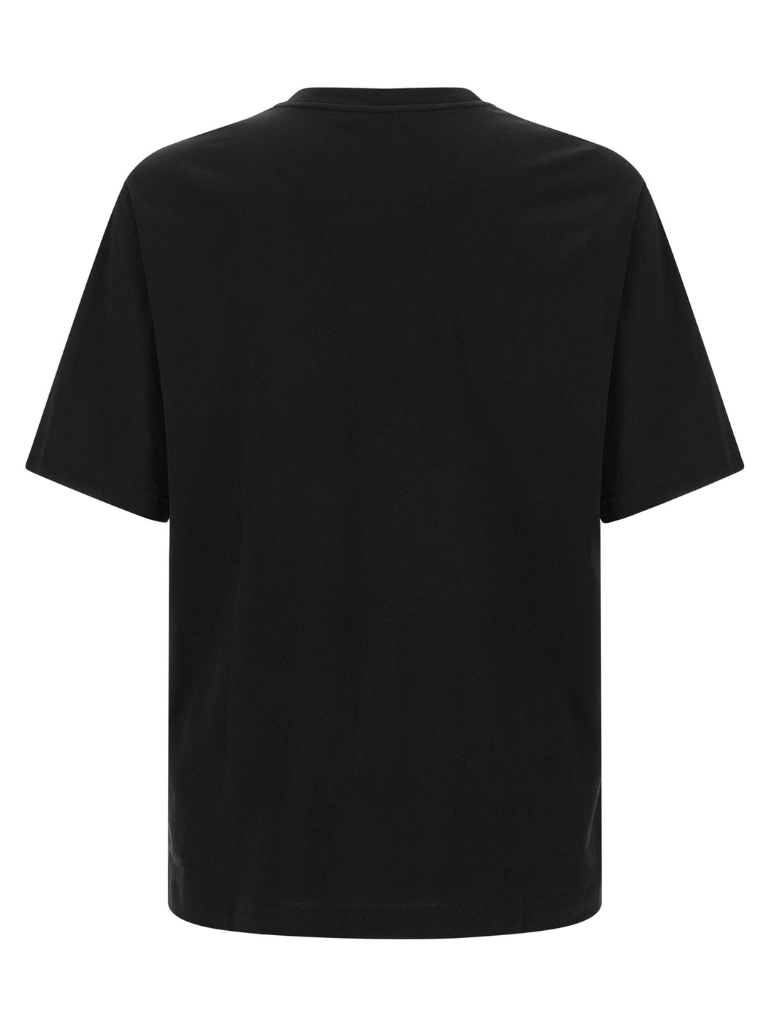 Dolce & Gabbana Black Cotton T-Shirt