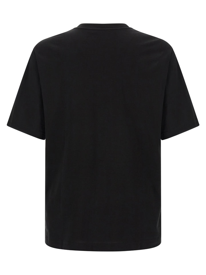 Dolce & Gabbana Black Cotton T-Shirt