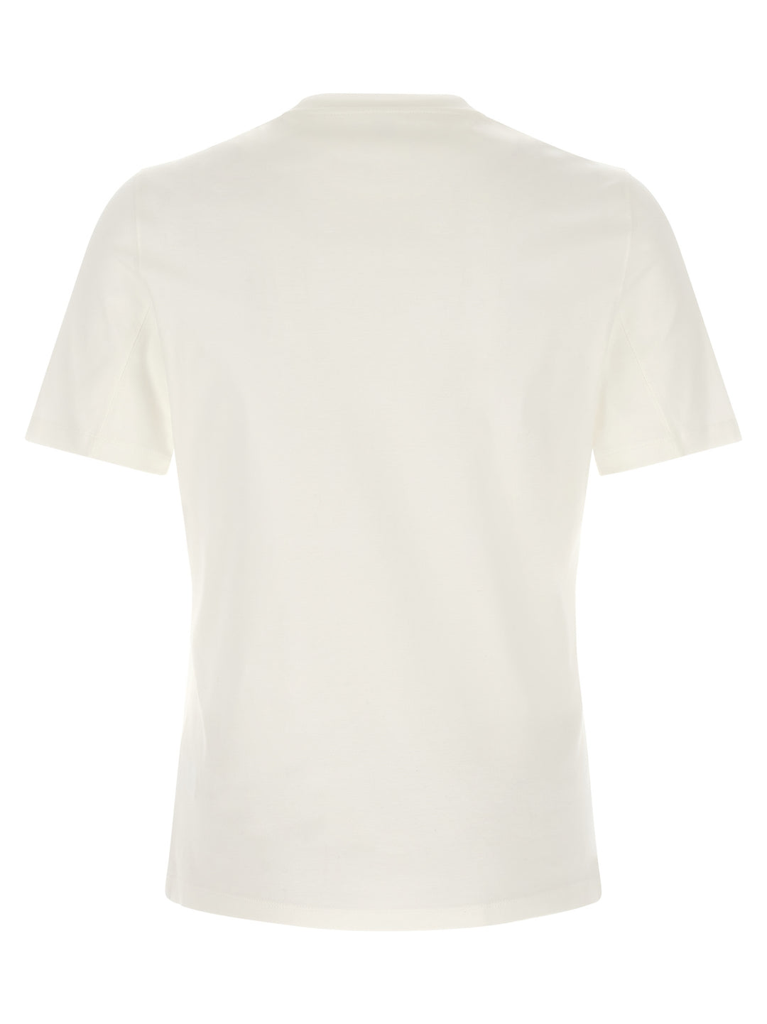 Brunello Cucinelli White Cotton T-Shirt