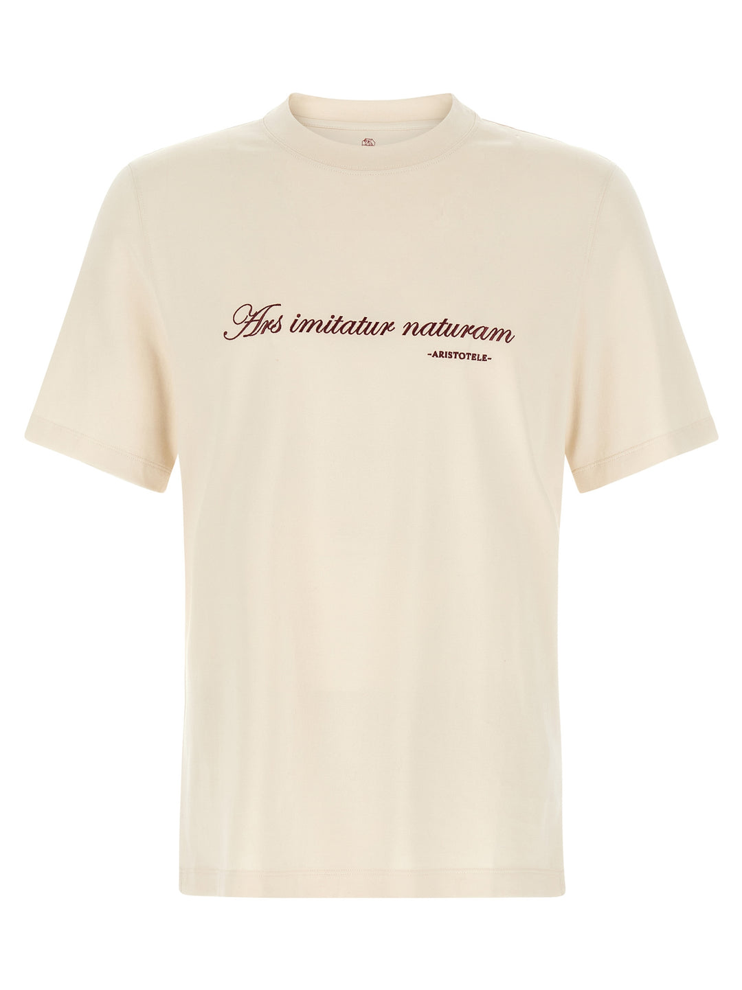Brunello Cucinelli White Cotton T-Shirt