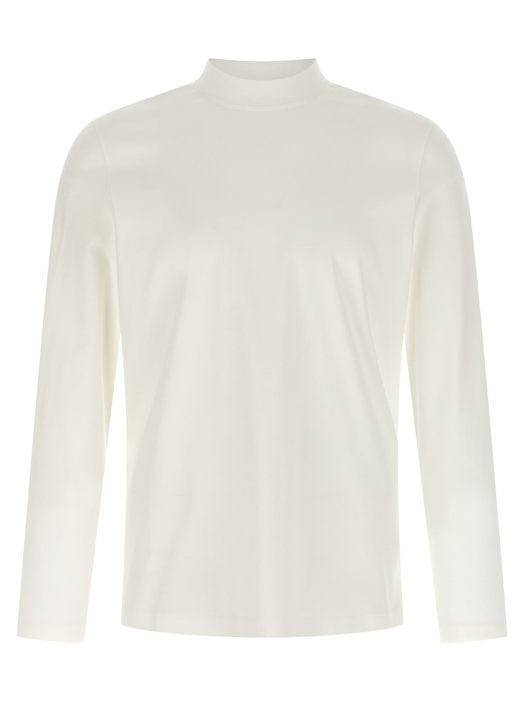 Brunello Cucinelli White Cotton T-Shirt